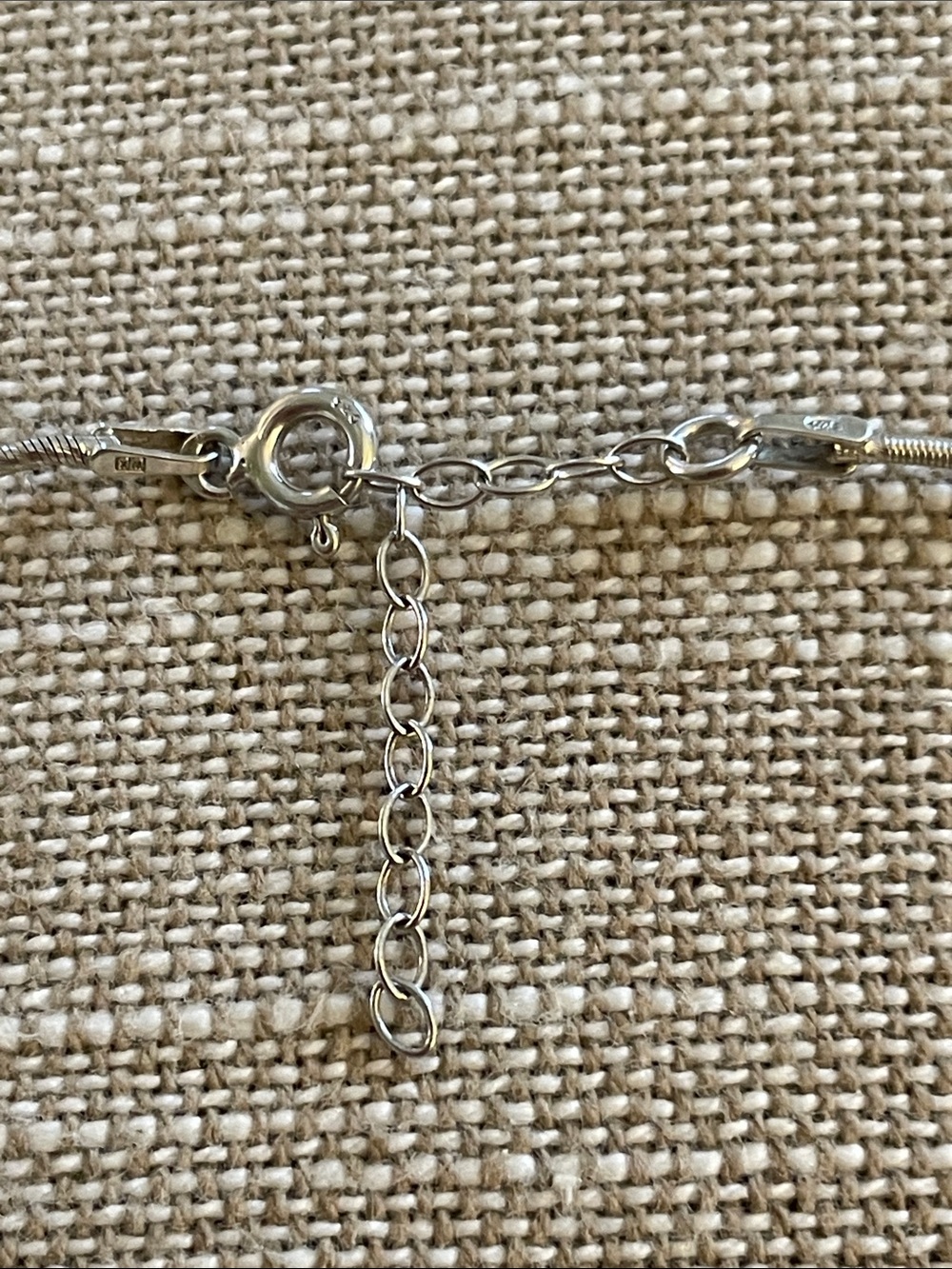 Sterling Silver Pearl Necklace - Picture 4 of 10